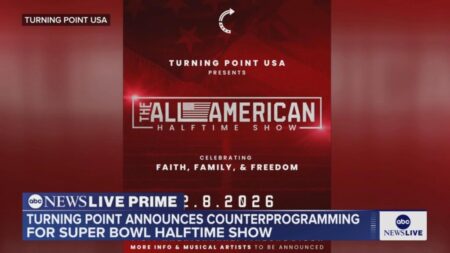 Turning Point USA Unveils Exciting Counterprogram for Super Bowl Halftime Show – news-usa.info