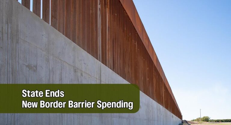 Texas Halts New Funding for Border Wall Construction – sanantonio365.info
