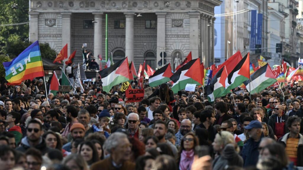 Thousands Rally Across Italy in Powerful Show of Opposition to Israel’s Gaza Offensive – www.mondialnews.com