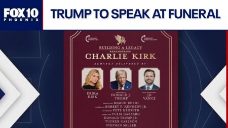 Speakers at Charlie Kirk’s Funeral Include Trump, Vance, and More – phoenix365.info