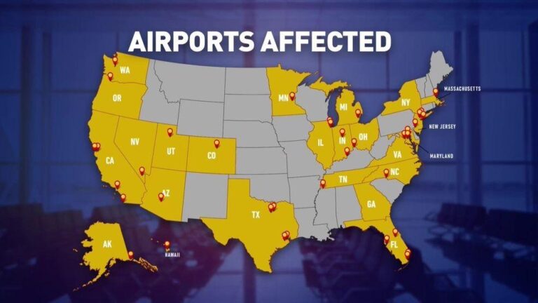 Las Vegas Airport Among 40 U.S. Hubs Experiencing Flight Reductions Amid Government Shutdown – las-vegas365.info